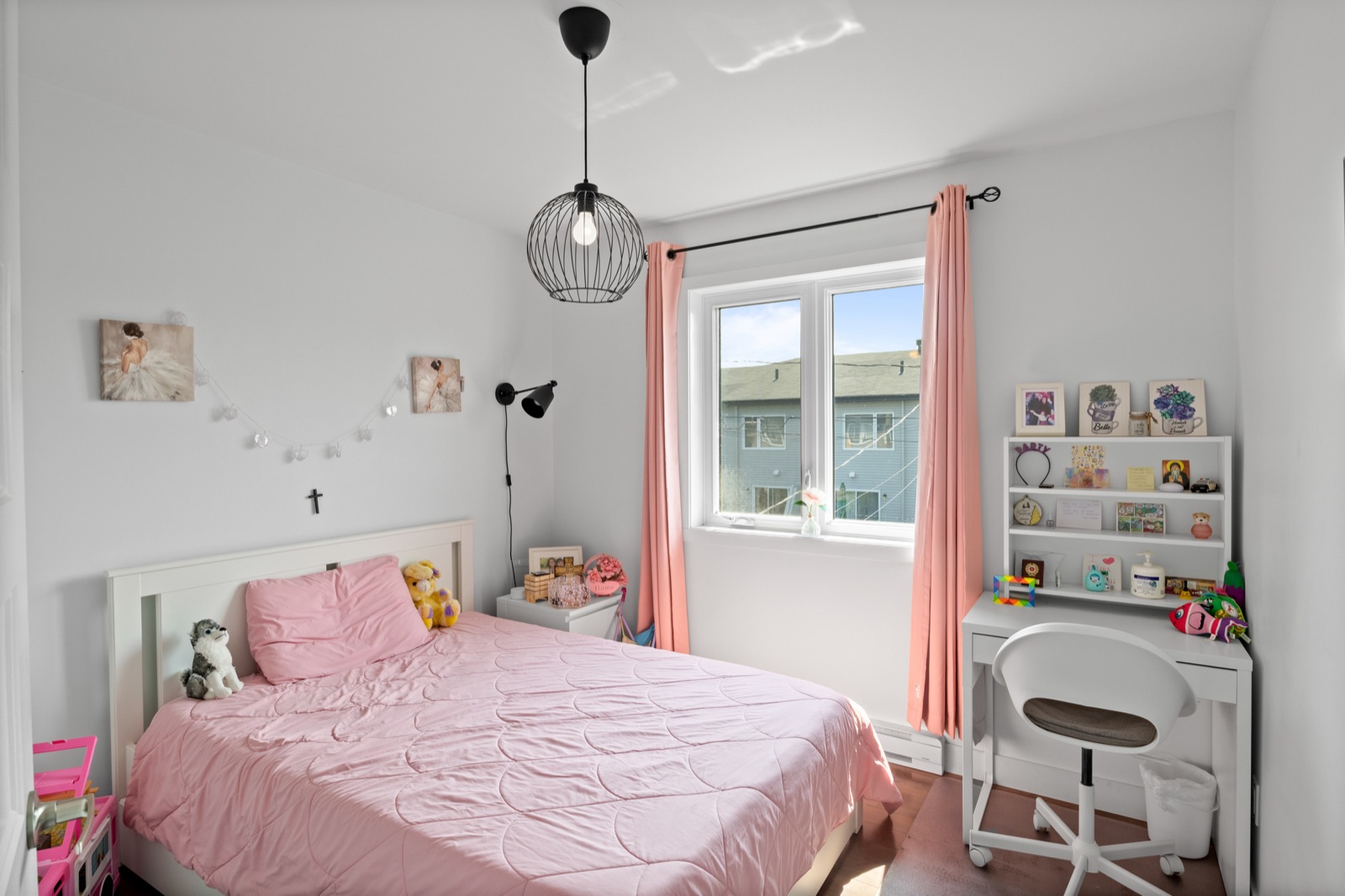 Professionally edited bedroom