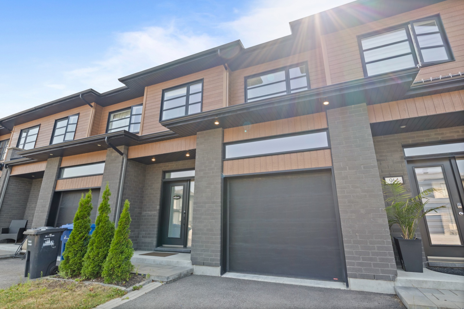 Professionally edited home frontage