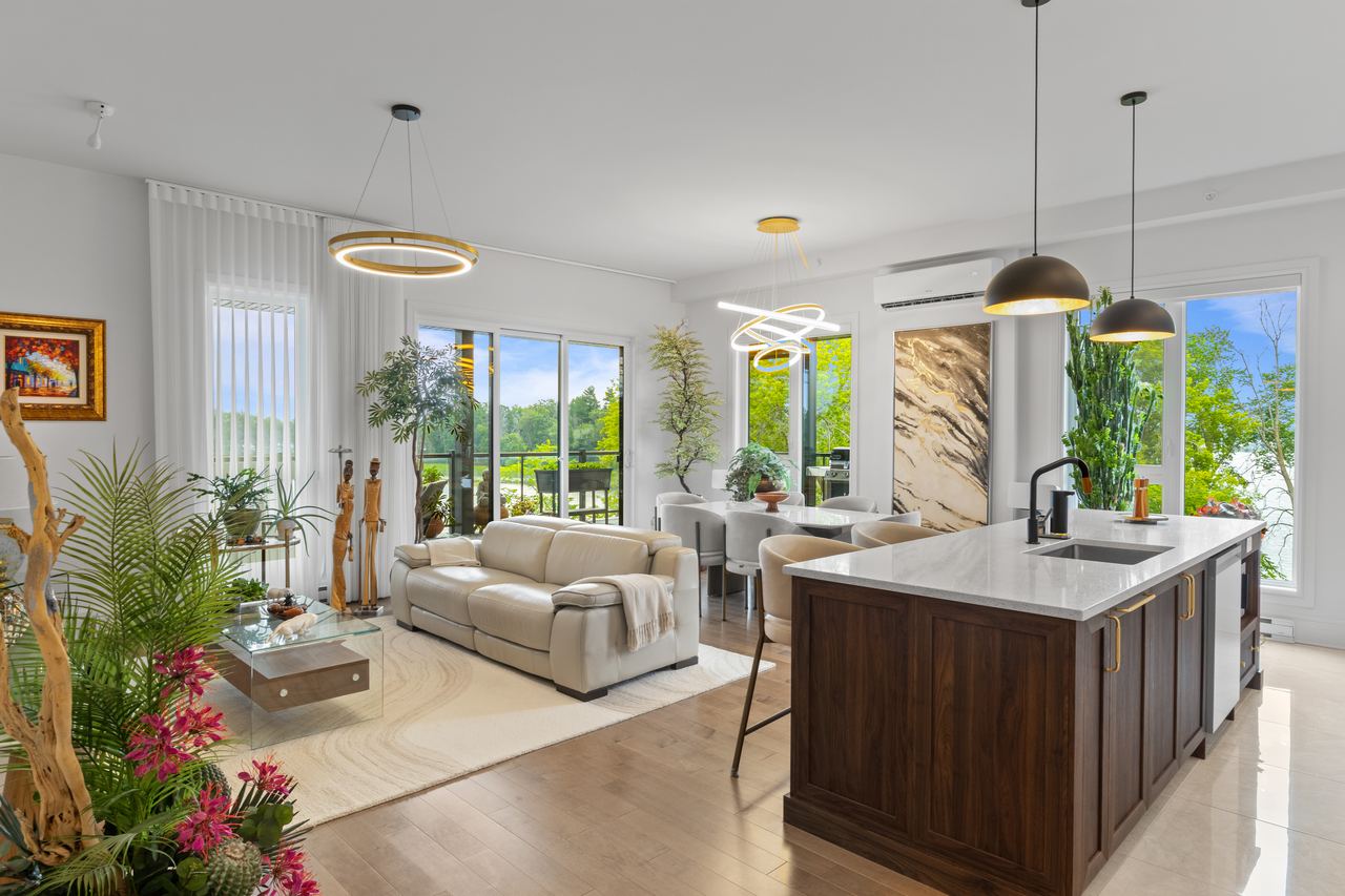 Edited living space photograph